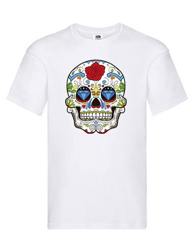 T-shirt sugar skull