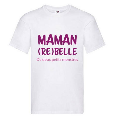T-shirt maman rebelle